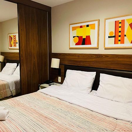 Morada Estanconfor Berrini - Flat Em Hotel Premium No Brooklin Сан-Пауло Экстерьер фото