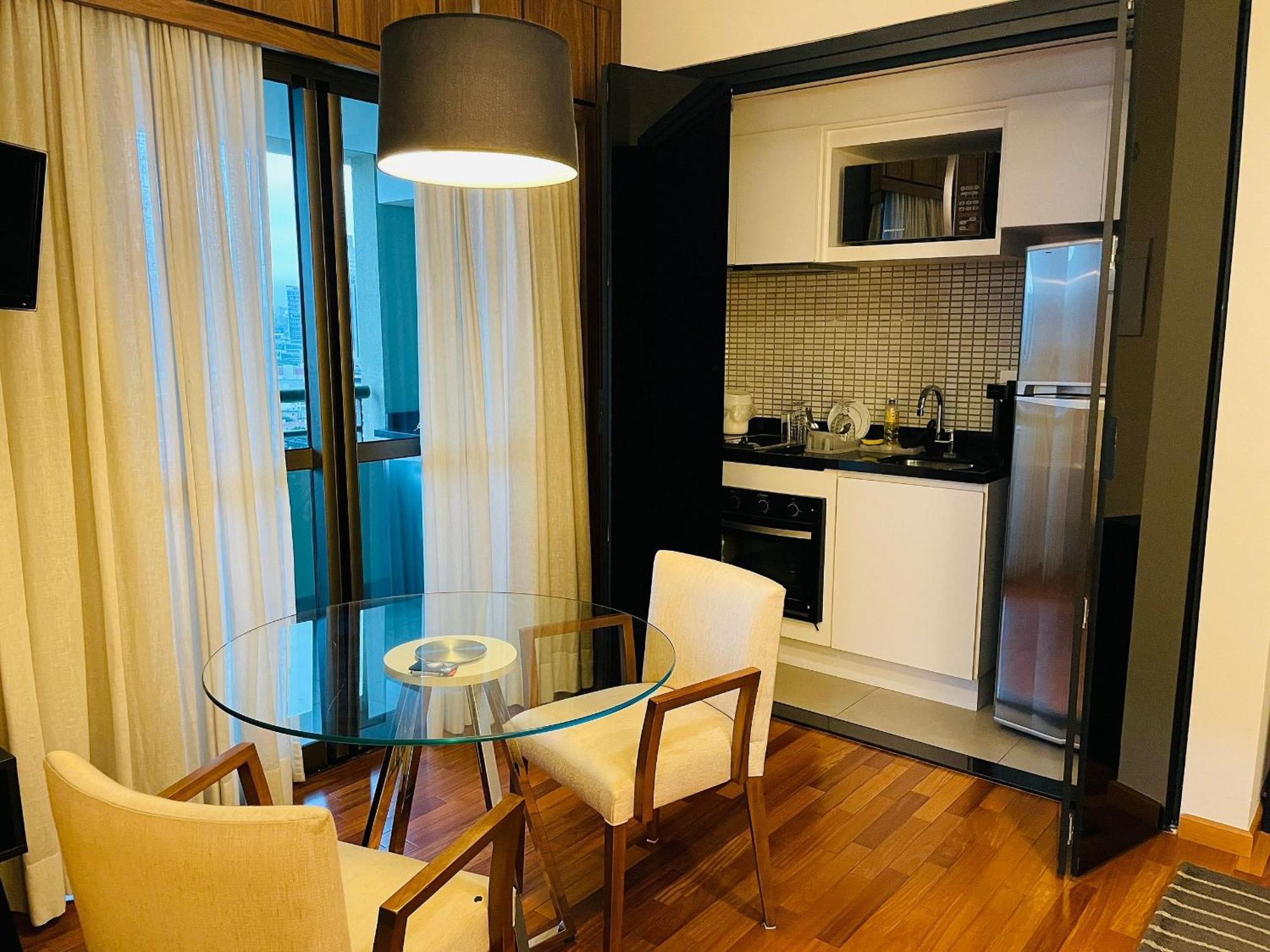 Morada Estanconfor Berrini - Flat Em Hotel Premium No Brooklin Сан-Пауло Экстерьер фото
