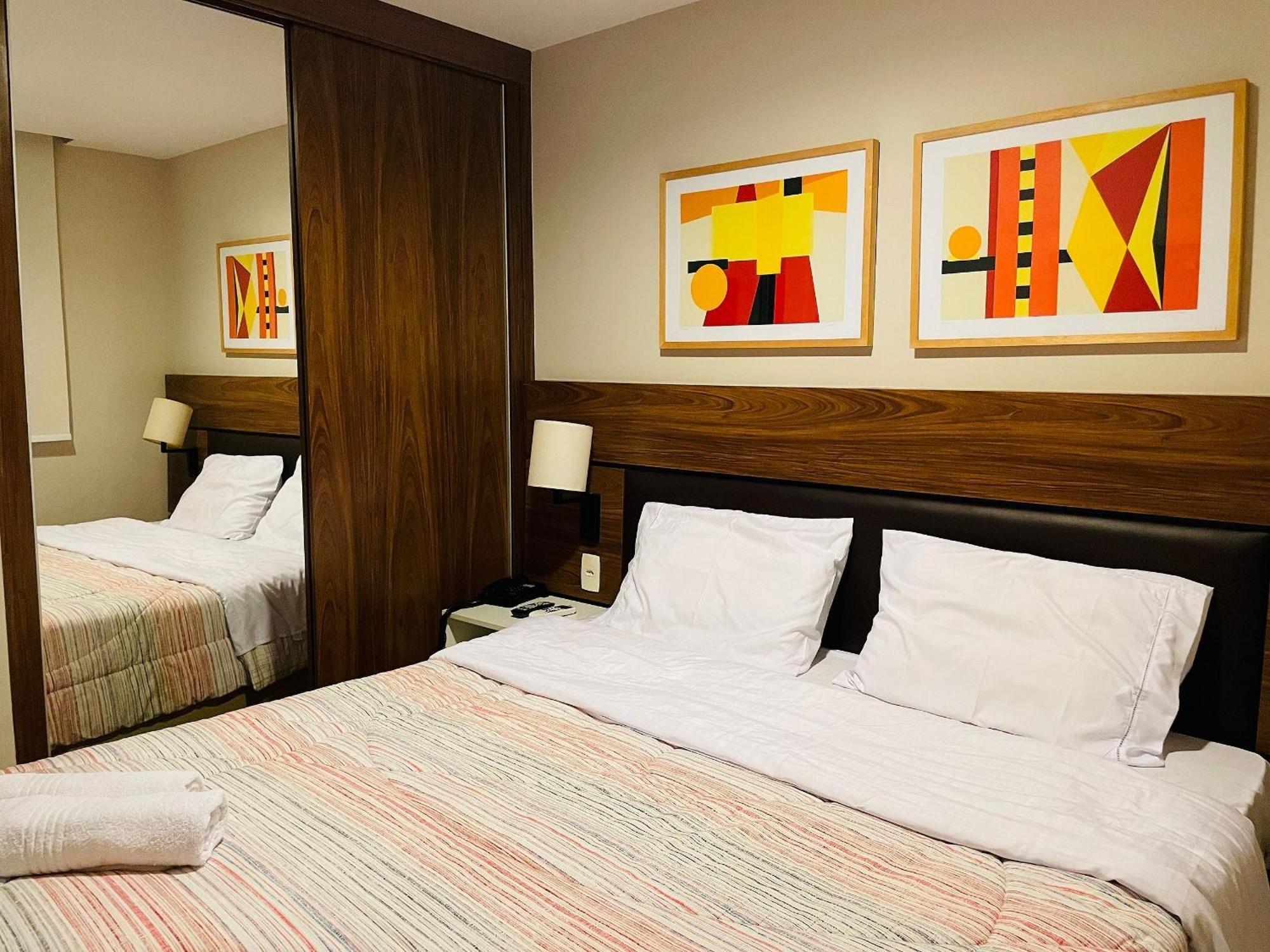 Morada Estanconfor Berrini - Flat Em Hotel Premium No Brooklin Сан-Пауло Экстерьер фото